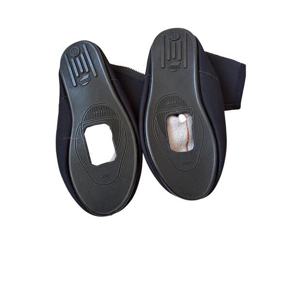 Neoprene Cycling Shoe Covers Black Winter Size 11.5" - Picture 2 of 4